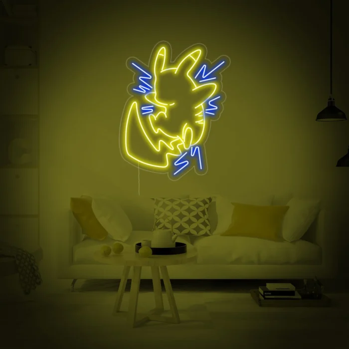 neon pikachu