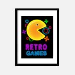 cadre retro pacman