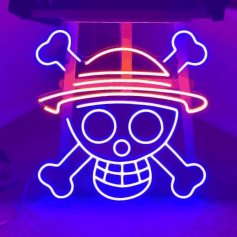 néon mural one piece