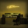 Neon gaming room sniper