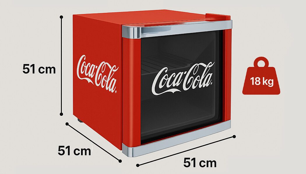 mini frigo coca cola classic