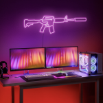 neon mural cod