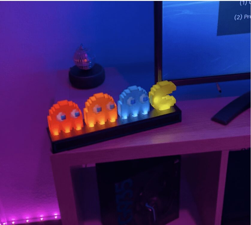 Lampe pac man retro