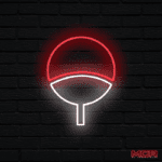 Néon mural - Clan Uchiwa