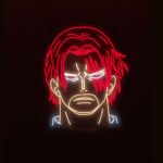 néon mural one piece shanks