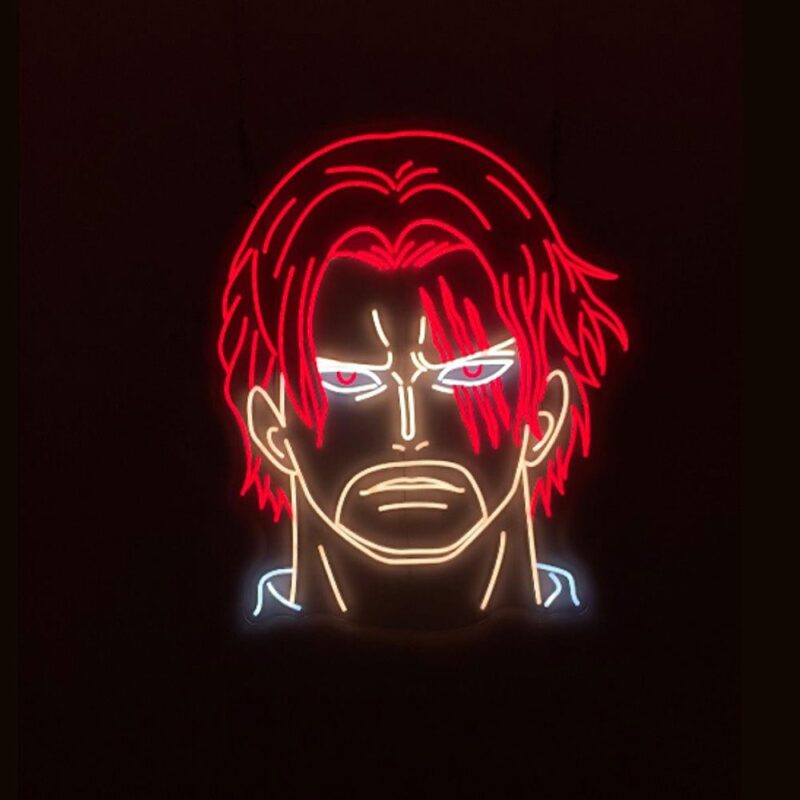 néon mural one piece shanks