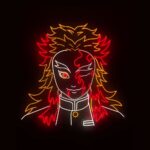 néon rengoku demon slayer