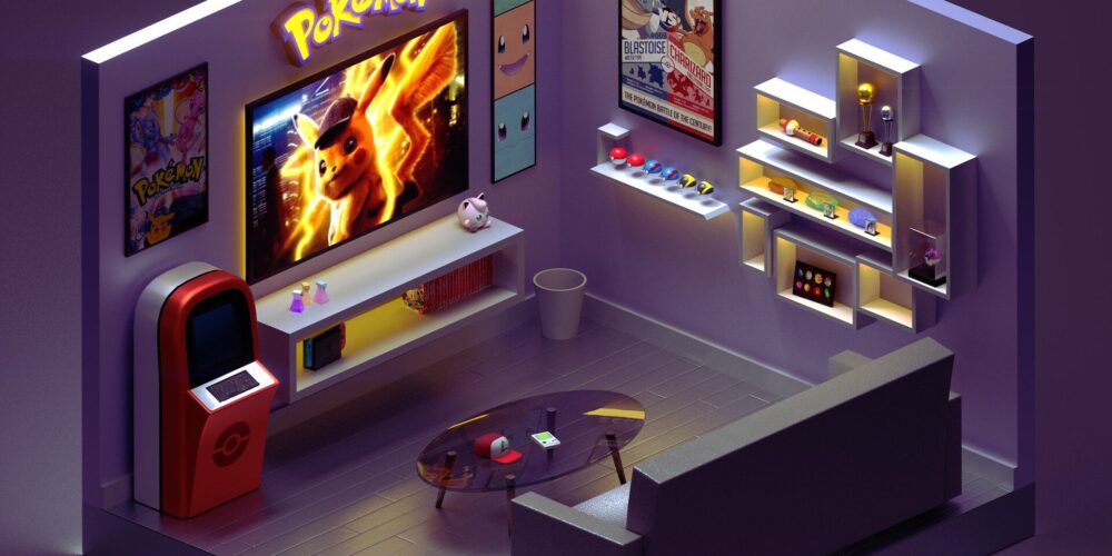 gaming room pokemon