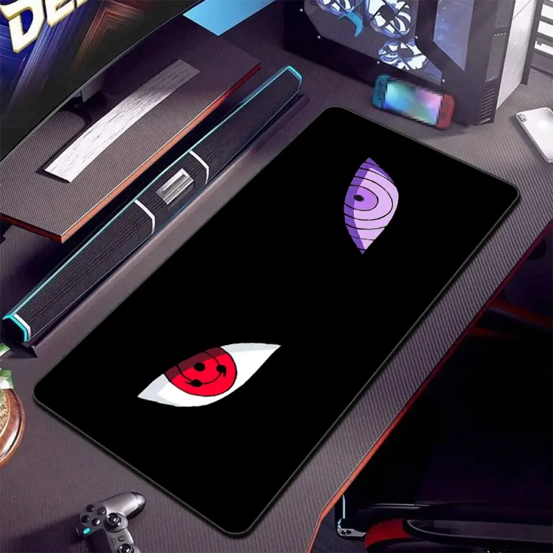 kf Sabe98b63ad234956933c3e37efcd7d919 Grand tapis de souris de jeu Anime LockEdge clavier d ordinateur pais polym res de table