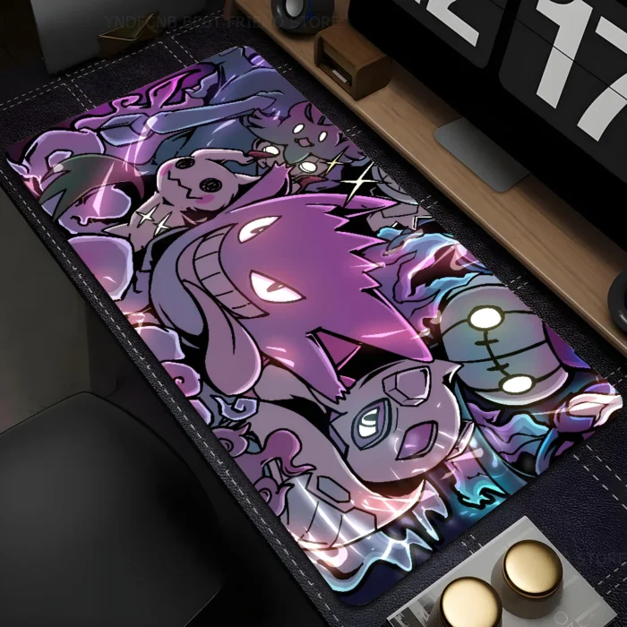 kf Sd7504b1b0cb84452bf23aac5c5d1085eM Polym res de bureau pour souris Pokemon Gengar Grande accessoires de jeu Prime Gaming m dia