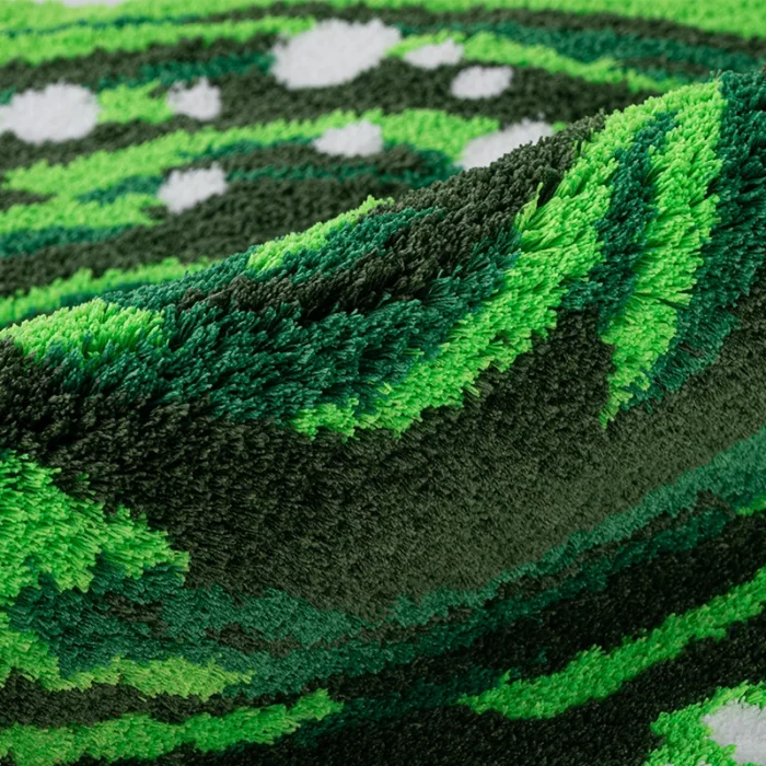kf Sdf74289934234954ace360dd0b8815f8c America Anime Green Portal Tufted Lea pour salon chambre d enfant dessin anim classique zone moelleuse