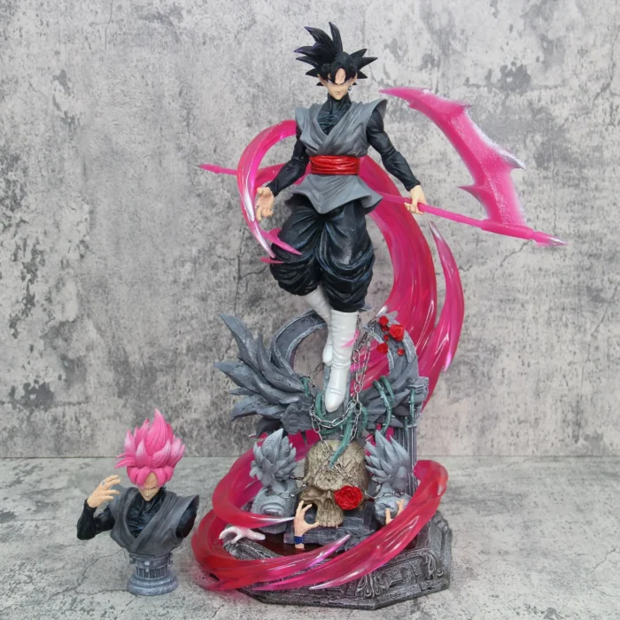 kf Se44f3e689a84433ba610369f4103ea22R Dragon Ball Yun Qi Goku Black Take A Sickle Anime Figure Statue Mod le Gar ons