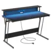 Bureau gaming 2 étages LED - HitBox – Image 2