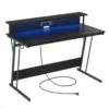 Bureau gaming 2 étages LED - HitBox – Image 6