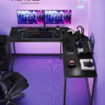 Bureau en Forme de L 150cm