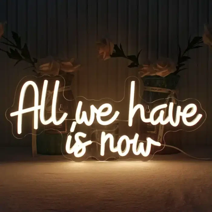 Neon All We Have Is Now