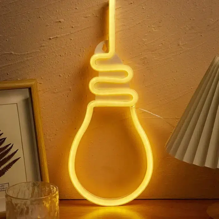 Neon Ampoule Suspendue