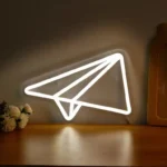 Neon Avion en Papier