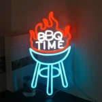 Neon BBQ Time