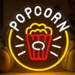 Neon Bar à Popcorn