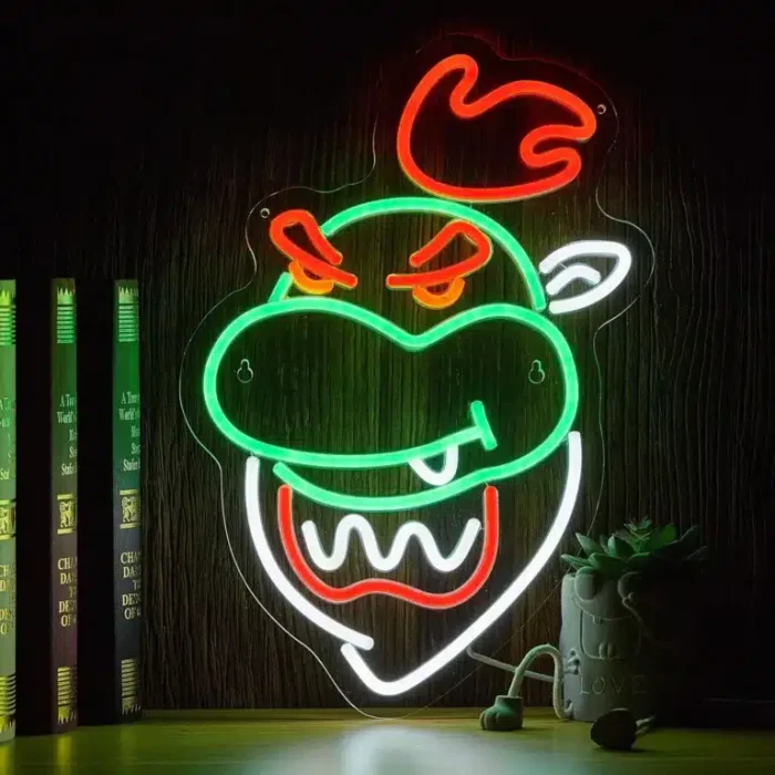 Neon Bébé Bowser