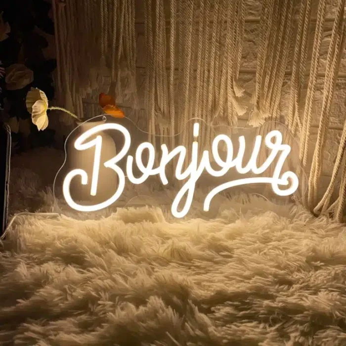 Neon Bonjour