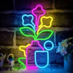 Neon Bouquet Vase