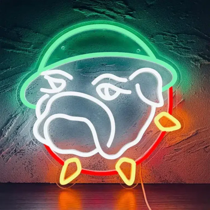 Neon Bulldog de Combat