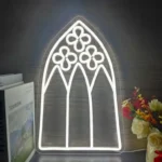 Néon Cathédrale Gothique