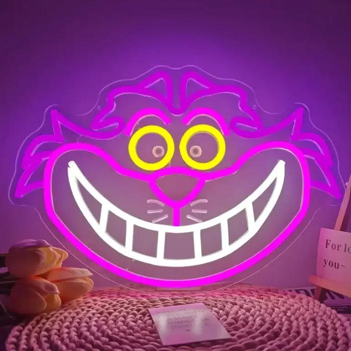 Neon Chat du Cheshire