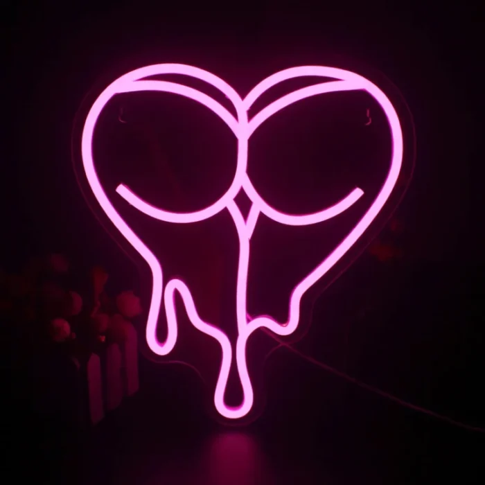 Neon Coeur Fessier