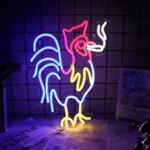 Neon Coq Gaulois