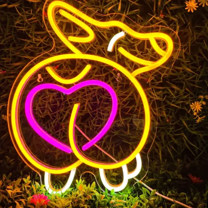 Neon Corgi