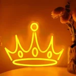 Neon Couronne Jaune