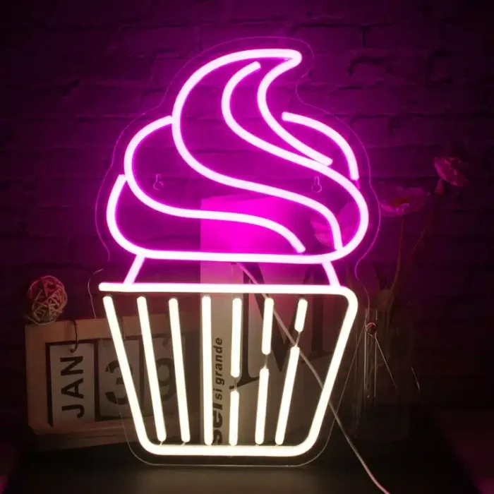 Neon Cup Cake