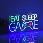 Neon Eat Sleep Game