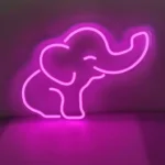 Neon Elephant Rose