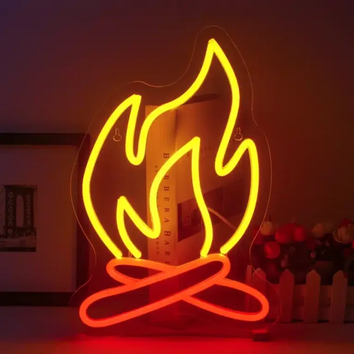 Neon Feu de camp