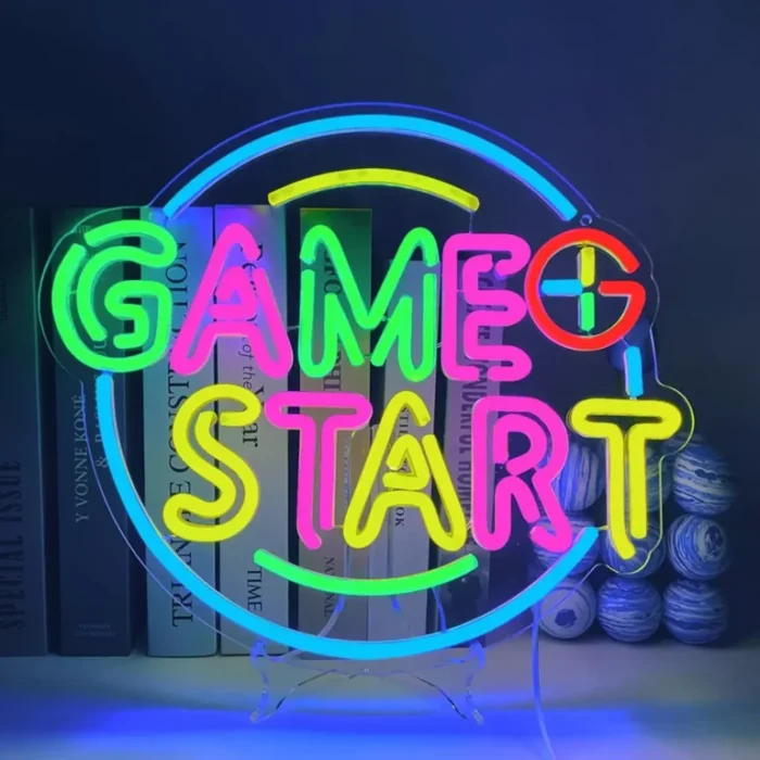 Neon Game Start