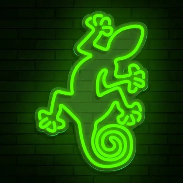 Neon Gecko