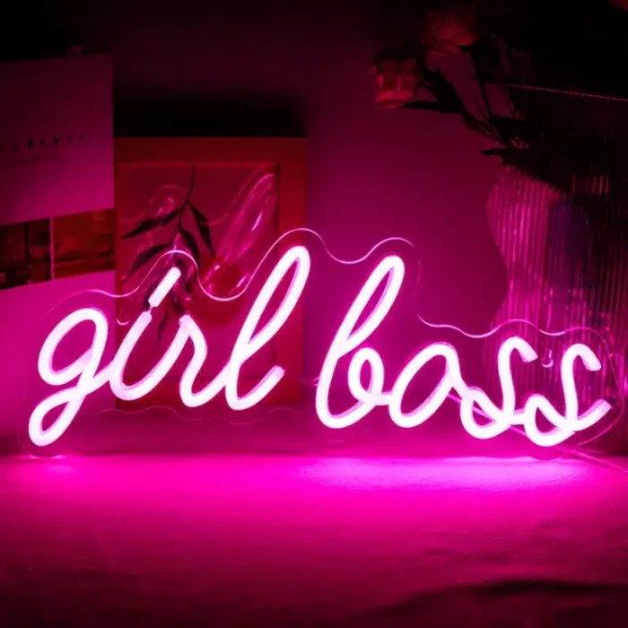 Neon Girl Boss