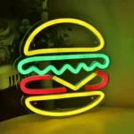 Neon Hamburger