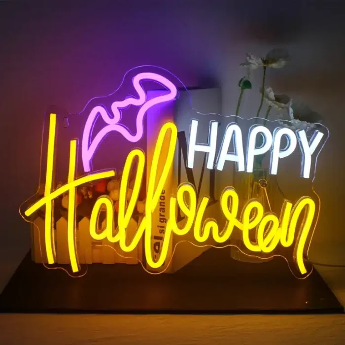 Neon Happy Halloween