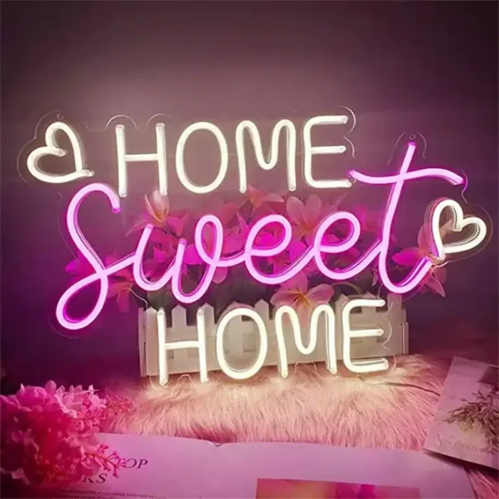 Neon Home Sweet Home