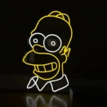 Neon Homer Simpson