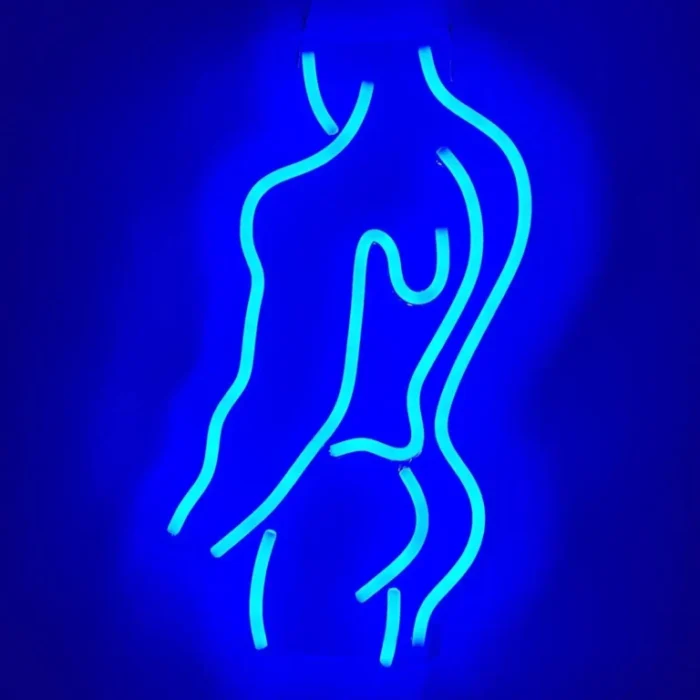 Neon Homme Musclé Dos