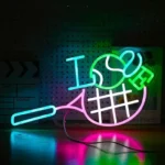 Bleu, rose, vert, blanc