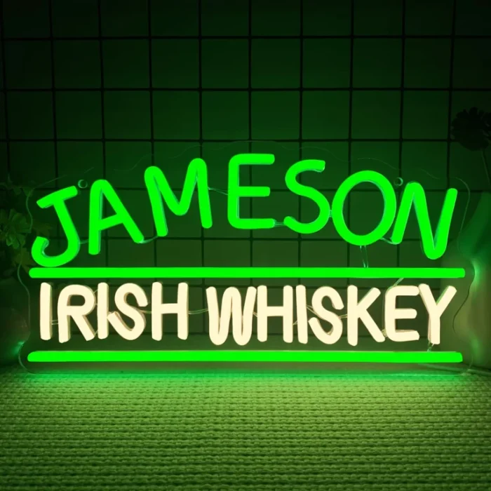 Neon Jameson Irish Whiskey