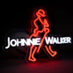 Neon Johnnie Walker
