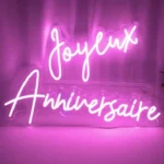 Neon Joyeux Anniversaire